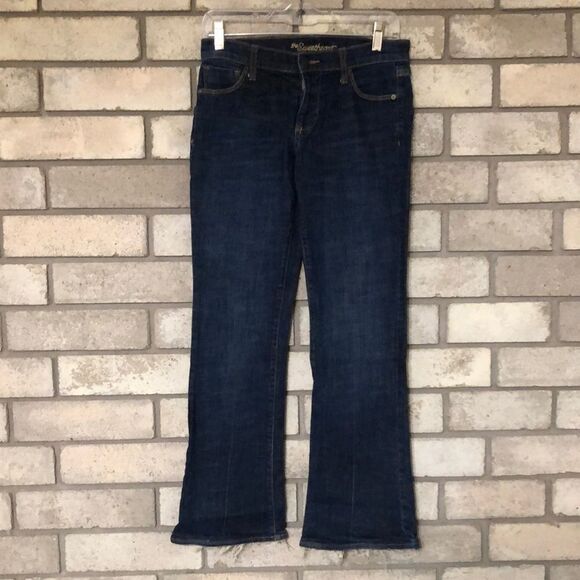 3for$20 distressed leg ends sweetheart jeans old navy size 1 junior - Picture 1 of 5
